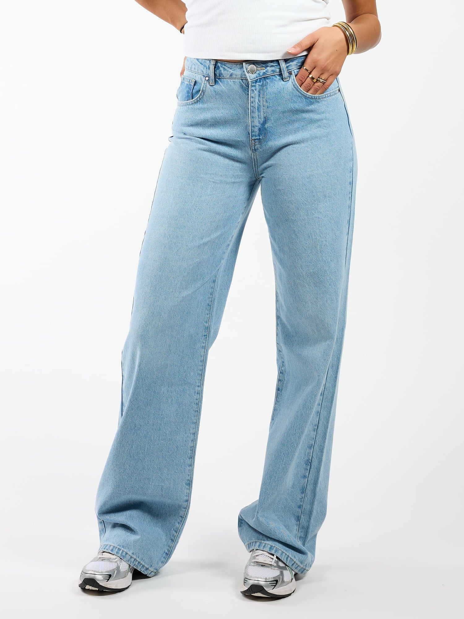 Lulu | Wide Leg Jeans | Blauw | Tall