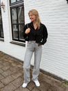 Molly | Wide Leg Jeans | Grey | Tall