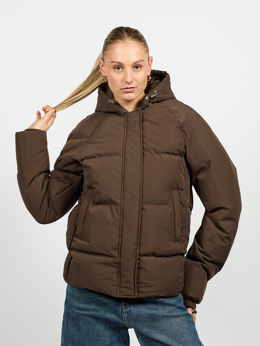 Macy Jacket | Donkerbruin | Tall