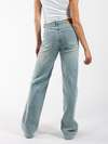 Maddy Wide Leg Jeans | Washed blue | Stretch | Tall