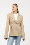 Mae getailleerde blazer | Beige | Tall