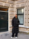 May Maxi Pufferjas | Zwart | Tall