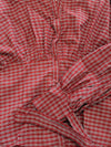 Millie blouse | Rood geruit | Tall