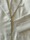Nova oversized blazer | Cream | Tall