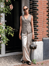 Nova gilet | Taupe | Tall