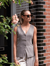 Nova gilet | Taupe | Tall