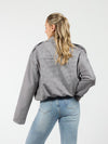Naya jacket | Geruit zwart | Tall