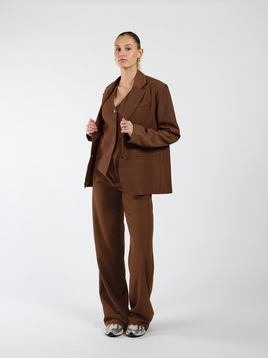 Nova gilet | Bruin | Tall