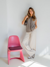 Nova | Wide leg pantalon | Beige | Tall