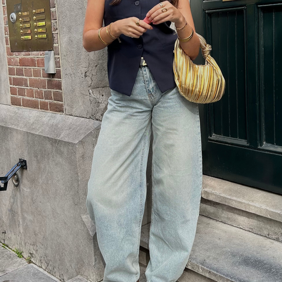 TALL balloon jeans vintage blue