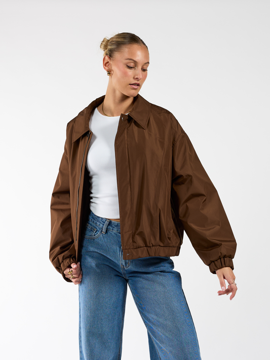 Rose bomber jacket | Bruin | Tall