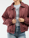 Rose bomber jacket | Blush | Tall