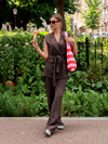 Loes Pantalon | Bruin | Tall