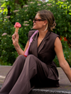 Loes Pantalon | Bruin | Tall