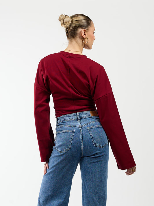 Sanna Tee | Rood | Tall