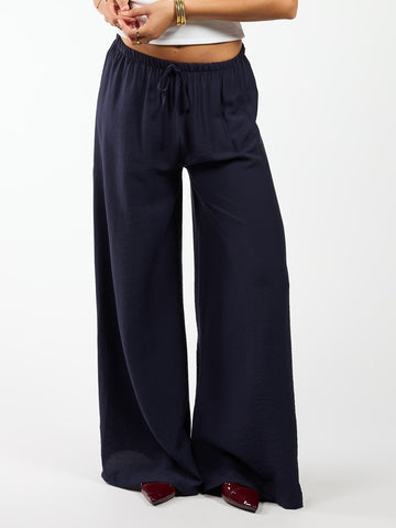 Steph | Wide leg pants | Navy | Tall
