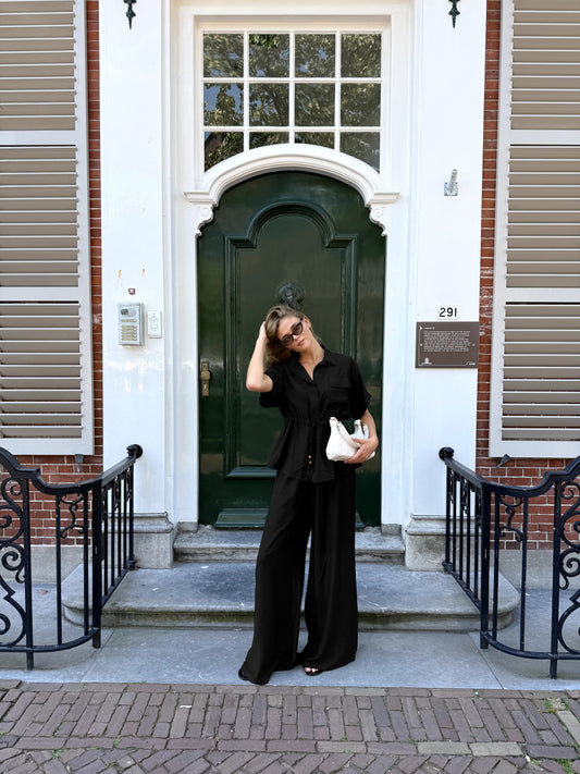 Steph top | Zwart | Tall