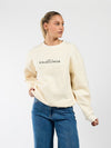 Sweater Like A Wildflower | Cream | Tall