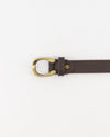 Cece belt brown | golden buckle