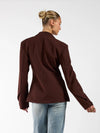 Lily getailleerde blazer | Bruin | Tall