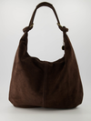 Tas Suez | Suede | Donkerbruin