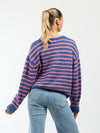 Vest Vive | Blue-pink striped | Tall