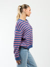 Vest Vive | Blue-pink striped | Tall