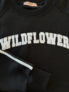 Wildflower Sweater | Zwart met wit | Tall