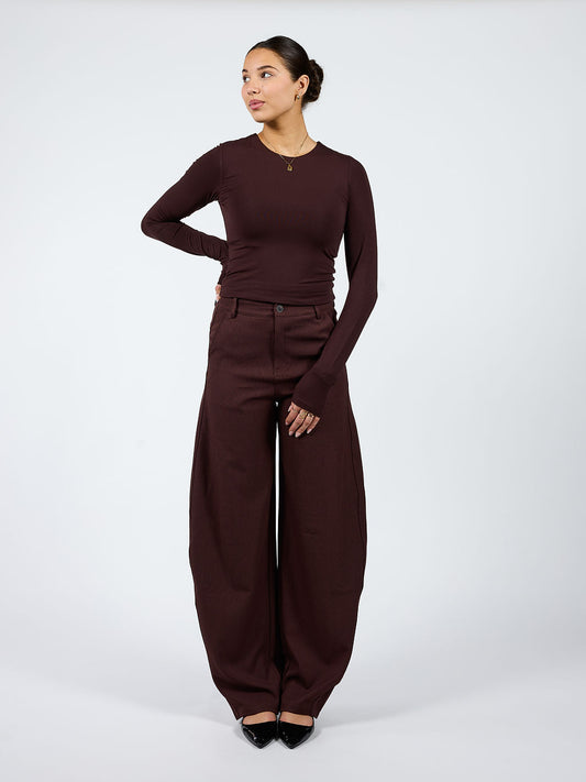 Bobby Balloon Pants | Dark Brown | Tall