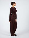 Bobby Balloon Pants | Dark Brown | Tall