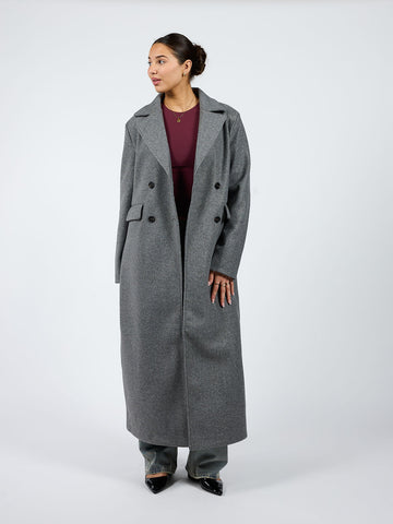 Noé Coat | Oversized | Dark Grey | Tall