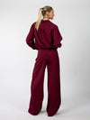 Jip | Cropped blouse | Bordeaux | Tall