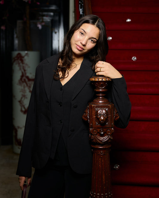 Nova gilet | Zwart | Tall