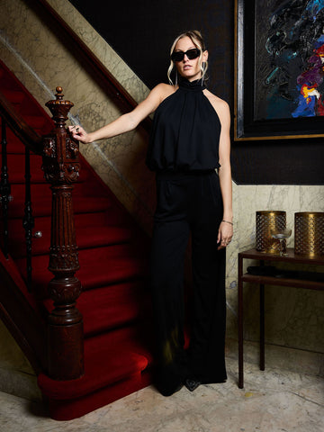 Zaya Jumpsuit | Zwart | Tall
