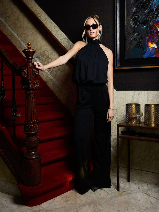 Zaya Jumpsuit | Zwart | Tall