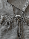Molly | Wide Leg Jeans | Grey | Tall