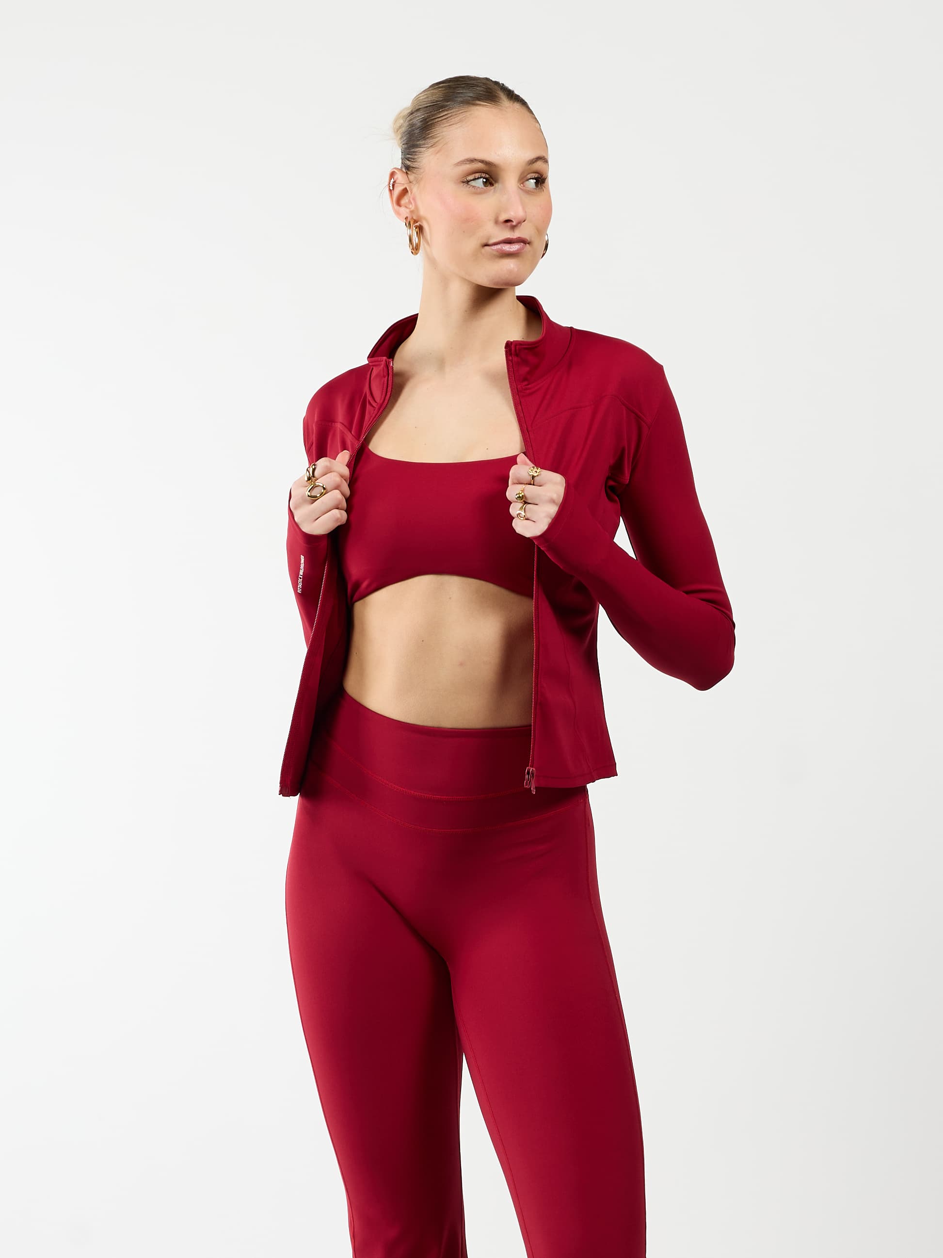 Zip Vest | Sport | Bordeaux | Tall – The Wildflower Club