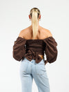 Aimy blouse | Brown | Tall