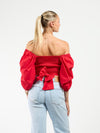Aimy blouse | Rood | Tall