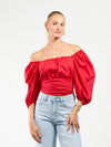 Aimy blouse | Rood | Tall