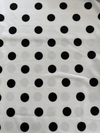 Amber Polkadot top | Wit zwart | Tall