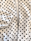 Ava Polka Dot Jacket | White | Tall