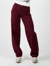 Billie Balloon Jeans | Bordeaux | Stretch | Tall