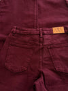 Billie Balloon Jeans | Bordeaux | Stretch | Tall