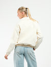 Bloom bomber jacket | Off-white | Tall