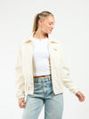 Bloom bomber jacket | Off-white | Tall