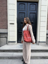 Canvas tas | Bordeaux | The Wildflower Club