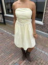 Donna Dress | Butter yellow | Tall