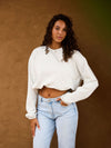 Fleurs Sweater | Grey | Tall