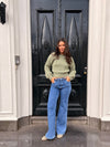 Franky Cropped Knit | Pistachio | Tall